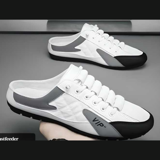 Men's White Half Casual Shoes